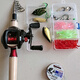 Vinoa's ultra-short roads telescopic and convenient road rod mini road set cast rod sea rod throwing rod ice fishing rod fishing rod 1.6m + left hand wheel set