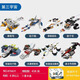 Mengmeng kompatible Lego Building Block Tank Tank Militärversammlung Grundschule Jungen Spielzeug Kinder kleiner Schachtel Geschenk 84031 Panzer [Single -Box -Preis, vollwertiger Satz 16
