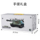 Zhijiajia Children's Toy Remote Control Tank Car Tracked Tiger Electric Military Simulation Car Model Boy Birthday Gift [32.5cm] 9-way T90 Tank-Silver