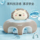 Tile Baby learns to sit on a chair and pillow baby practices sitting artifacts without hurting the spine and the four seasons baby practices to sit on the sofa for 4 months-3 years old [non-free full velvet style] Lion - Anti-roll