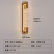Enjoy light luxury, post-modern light luxury crystal wall lamp, living room background wall, entrance hall, staircase decorative lamp, simple bedroom bedside lamp, gold 500 with three-color LED