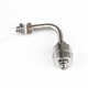 
High temperature 304 stainless steel side-mounted single float switch water level liquid level oil level controller small sensor YH12210 304 room temperature low pressure 0-110V