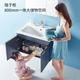 HUIDA Bathroom flush toilet toilet solid wood bathroom cabinet shower shower combination set 6218+1381-80+5510(faucet set) 305 pit distance Original shipment Inspection before signing