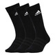Calcetines Adidas para hombres y mujeres 25 Summer Nuevo par triple de triple parrillado Entrenamiento deportivo de baloncesto transpirable Calcetines informales JC9272/Negro, blanco y gris/Medio/Medio Tubo/tres pares [l] Tamaño de zapato sugerido: 43-46/26-28 cm