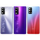 Tongrubi car original suitable for 30s mobile phone back cover glass original Honor 30pro rear Honor 30 Pro neon purple rear cover