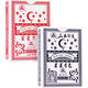 Trois une carte de poker étoile Moon 3 une carte Blue Core Paper Box entier 100 Picks trois choix A9718 Rouge 100