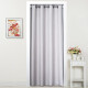Diyin DIY fabric door curtain partition curtain Nordic bedroom blackout air conditioning curtain living room curtain fitting room curtain free punch curtain ash 150*200
