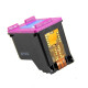 Jingcheng HP802 Adecuado para HP 1000 1010 1011 1102 1102 1050 2050 Cartucho de tinta de impresora [1050 páginas] 802xl Cartucho de tinta de color negro estándar Set