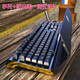 Batknight Mechanical keyboard RGB backlit flip wrist rest keyboard wired USB interface hot-swap 104 macro programming 104 key cherry red axis RGB version