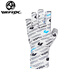 WEFOX WEFOX ice silk fishing gloves outdoor cycling breathable quick-drying five-finger ice silk Luya half-finger gloves wcx-4016 letter gray M