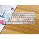 洋典 适用于2017老款苹果MacBook Air 13.3键盘防尘膜A1466 A1369屏幕外壳保护贴膜 半透蓝色