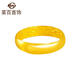 Caibai Jewelry Gold Ring Pure Gold Polished Plain Couple Ring Looper Priced at Approximately 3.65 Grams