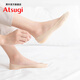Thick wood spring and summer shallow mouth ice silk boat socks full circle silicone preventing soles of the feet to prevent sweat absorption and comfortable women's short socks ATF2401 691 pink 1 pair One size 23-25cm