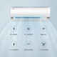 Gree air conditioner 1.5 hp Yunxuan UVC ultraviolet sterilization healthy air conditioner New level energy efficiency variable frequency heating and cooling Intelligent wall-mounted bedroom air conditioner State subsidy for home appliances 1.5 hp Level 1 energy efficiency UV sterilization About 16-20 square meters
