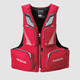 SHIMANO Fishing Vest NEXUS VF-142Q Water-Repellent Multi-Function Vest Life Jacket Red 2XL
