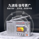 熊猫（PANDA）6169小收音机老人专用老式全波段fm调频广播老年便携式袖珍迷你小型时钟闹钟应急战备半导体干电池 6169【全波段/定时开机/大音量】