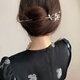 Mr. Ouyang's updo hairpin for women, ancient style hairpin, simple modern design, new Chinese lotus hairpin, silver lotus root