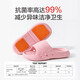 JD.com [professionelle Nicht-Slip] Badezimmer Anti-Slip-Hausschuhe für ältere und schwangere Frauen bequeme Hausschuhe für Frauen Pink 38-39