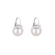 PWL925 Silver Pearl Earrings Light Luxury Niche Design 2025 New Earrings High-end Feminine Silver Earrings 925 Silver Pearl Earrings