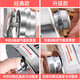 Jingyan [Home Small Electric] Noodle Machine Fully Automatic Noodle Pressing Machine Electric Commercial Small Household Machine Multi-functional Noodle Kneading Dumpling Skin Heluo Noodle Skin Skin Stainless Steel Machine One-Knife Type [Noodle Pressing Slice + Dumpling Skin + 2 Types of Noodle Pressing] Stainless Steel Noodle Knife