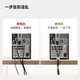 ECHO data cable storage artifact Velcro, cable ties charging harness cable with network cable fixing cable handle Narrow type-5 inlets (single size 15*1cm)