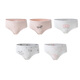 Goodbaby girls' pure cotton underwear, girls' lightweight type A briefs, girls' summer 7A antibacterial underwear, 5-pack