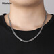Miss JuJu PT950 platinum necklace men's platinum herringbone chain domineering boss keel snake bone chain thick and wide chain can be customized, weight 40.07g, length 64cm, thickness about 4.5mm