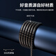 Naiyu wired headphones in-ear TYPC noise reduction mobile phone is suitable for OPPO Huawei vivo glory iPhone Apple headset game Xiaomi Knight Black-3.5mm round hole