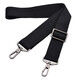 
Jiapinyou black wide bag and belt accessories oblique briefcase computer bag shoulder strap shoulder strap wide versatile strap replacement backpack strap black strap gun color hook + shoulder pad