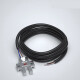 U型金属槽型光电开关传感器EE-SX670 671 672 674 676 677NPN限位 EE-SX671-C1 NPN常开输出  尾部