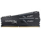 Kingston HyperX FURY Beast DDR4 PC4 UDIMM fourth generation desktop computer memory module upgrade DIY game e-sports dual channel DDR4 2400 desktop HyperX FURY Thunderbolt 8GB 2 modules (total capacity 16GB)