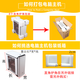 Wujiang computer packaging box desktop computer express packaging box computer host monitor mailing carton packaging foam packaging computer host box carton express monitor triangle corner protector 4 pieces nationwide delivery
