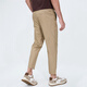 Bailando con el lobo [fácil de cuidar] pantalones cónicos Cantalía elástica pantalones de nueve puntos Pantalones casuales para hombres 701 caqui 50/m