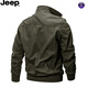 吉普（JEEP）SPIRIT吉普JEEP男士德国执政官飞行员外2024新款秋冬套男夹克 9903军绿色 薄款 135-150斤 建议 XL