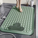Gudie tpe bathroom non-slip mat pregnant women safety shower room anti-fall suction cup floor mat bathroom drain massage foot mat TPE Falls Green 40X70