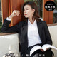 Nobel Paul shirt for women long-sleeved professional white shirt for iron-free slim commuter formal work clothes can be customized LOGO interview suit White plain 15620 39/2XL [Suggested 125-135Jin [Jin equals 0.5 kg]]
