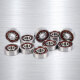 Concepto inicial Rodamiento de contacto micro angular 719/5 interno 6789101215mm7057067077087900c 727c-interner diámetro 7 exterior 22 espesor 7