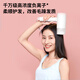 Straight (zhibai) negative ion hair dryer, negative ion hair care, balanced heating, high power quick drying, hair dryer foldable, HL380