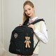 
University of Oxford (University of Oxford) elementary school students schoolbag for women 4-6 grades large capacity junior high school students backpack casual bags for middle school students backpack X1048 black