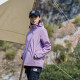 Lemon Plus Windbreaker de terciopelo debajo de los hombres de plátano y mujeres estilo coreano a prueba de viento y cálida chaqueta suave de captura de caparazón