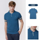 
Scofield new men's spring and autumn fashion casual trend comfortable short-sleeved pullover sweater blue L (175)