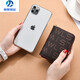 MZXM imported quality new card bag for women's multi-card anti-demagnetization compact card bag for ultra-thin large capacity card, small coffee color