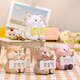 Yunsui mo en colère ornements mignon shiba inu chat cochon de bureau décoration décoration mignon figure de compagnie [petit cochon mignon] mo