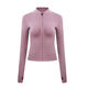 
COZOK yoga jacket autumn and winter style women's outerwear fitness clothing tight fast drying top long sleeve professional running sportswear jacket black XL [Recommended 110-120Jin [Jin equals 0.5 kg]]