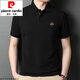 
Pierre cardin brand pure cotton lapel short-sleeved T-shirt men's summer thin loose lapel POLO base shirt casual t-shirt top HHGZ-2160 white 17088A50