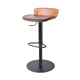 Boutique HAUSE BAR STUHL LICHT LIGHTE LUFTER HAUSHALTE HIFT Australische oberste Schicht Cowide Bar Stuhl Stuhl Stuhl Stuhl Stuhl 736 Importierte Top -Layer -Kohlensäure / dunkelbraune Kohlenstoffstahlfüße