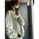 7 hochwertige Jacken für Herren Frühlings- und Herbststil Pilot-Schulterpolster Trendy Workwear Trendy American High Street Baseball Uniform Jacke Ltt-7374 Gray L.