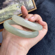 
XPEL Hong Kong and Macao high-end quality authentic Xinjiang Hetian jade bracelet for women young style Shiqingshui Lake water green for mother mother number 2694 circle mouth 55.2