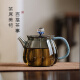 Yihutea (YIHUTEA) high temperature resistant glass teapot filtered teapot for one person drinking kung fu tea set plum blossom small pot Japanese tea brewing set plum blossom teapot 250ml + 2 petal tasting cups 201mL (inclusive) - 300mL (inclusive)