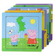 Peppa Pig Sudersea columna para niños Juguetes para niños Big Puzzle Plugin de madera 4-12 años 2-3-6 años Contando patos (9 píldoras)